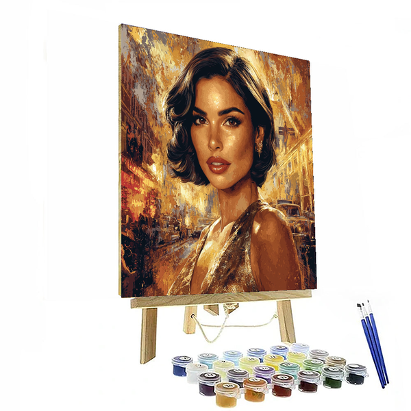 Halle Berry: The Fierce Evolution of a Hollywood Icon - DIY Painting By Numbers Kit