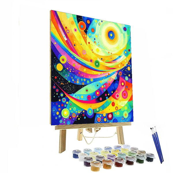 Wassily Kandinsky Inspired Infinite Horizons - DIY Painting By Numbers Kit