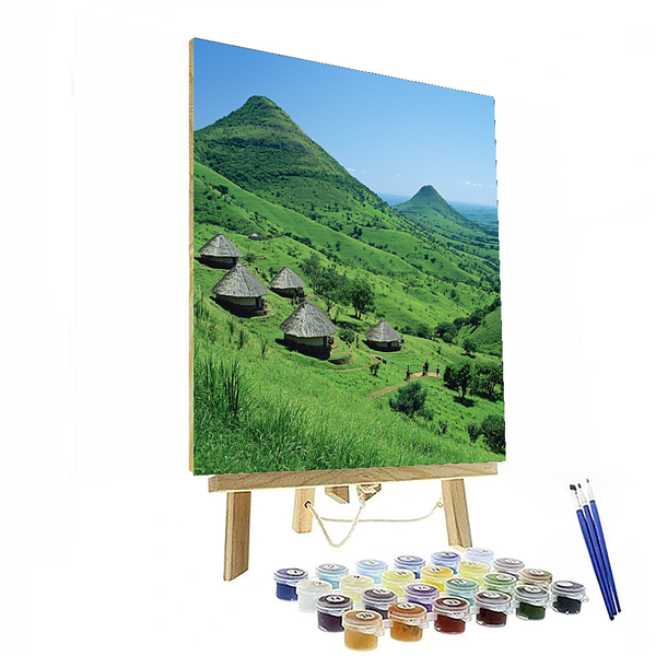 Valley of a Thousand Hills - DIY Painting By Numbers Kit