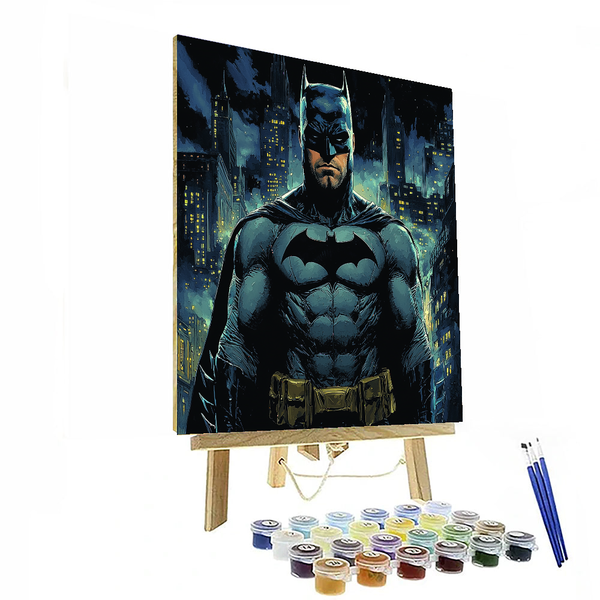 Ben Affleck: The Duality of a Caped Crusader - DIY Painting By Numbers Kit