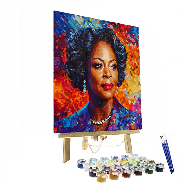 Viola Davis: The Resounding Power of Passionate Artistry - DIY Painting By Numbers Kit