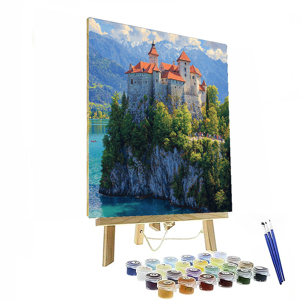 Bled Castle - DIY Painting By Numbers Kit